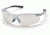 Pyramex Fortress Safety Glasses - Indoor/Outdoor Mirror Lens, Silver Frame SS3780D