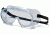 Pyramex Goggles with Clear Anti-Fog Lens Chem Splash Frame G204T