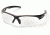 Pyramex Ionix Safety Glasses, Black Frame/Clear Lens SB8110D