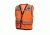 Lumen X Vests w/Black Trim, Hi-Vis Orange, 2X Large