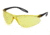 Pyramex Neshoba Safety Glasses w/Amber Lens, Black S9730S