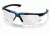 Pyramex Reatta Safety Glasses - Clear Lens, Blue-Charcoal Frame SNC4810D