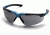 Pyramex Reatta Safety Glasses - Gray Lens, Blue-Charcoal Frame SNC4820D