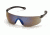 Pyramex Provoq Safety Glasses,Blue Mirror Frame, Blue Mirror Lens S7275S