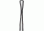 Pyramex Slip On Rubber Tip Cord - Black CORDS7A