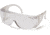 Pyramex Solo Safety Eyewear - Clear Lens, Clear Frame S510S
