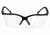 Pyramex V2 Readers Glasses - Clear + 1.5 Lens, Black Frame SB1810R15