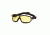 Pyramex V2G Safety Eyewear - Amber Anti-Fog Lens, Black Frame GB1830ST