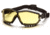 Pyramex V2G Safety Eyewear - Amber Anti-Fog Lens, Black Frame GB1830ST