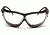 Pyramex V2G Safety Glasses - Clear Anti-Fog Lens, Black Frame GB1810ST