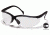 Pyramex Venture II Safety Glasses - Clear Anti-Fog Lens, Black Frame SB1810ST