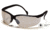 Pyramex Venture II Safety Glasses - Indoor/Outdoor Mirror Lens, Black Frame SB1880SB