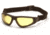Pyramex XSG Safety Glasses - Amber Anti-Fog Lens, Black Frame GB4030ST
