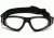 Pyramex XSG Safety Glasses - Clear Anti-Fog Lens, Black Frame GB4010ST