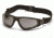 Pyramex XSG Safety Glasses - Gray Anti-Fog Lens, Black Frame GB4020ST