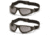 Pyramex XSG Safety Glasses - Gray Anti-Fog Lens, Black Frame, Pack of 2