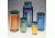 Qorpak Bottle Beakers, Medium Rounds, Wide Mouth, Qorpak 7783C With PE-Lined Black Phenolic Cap