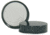 Qorpak Black Phenolic Screw Caps, Pulp/Vinyl Liner, Qorpak 5001/12, Pack of 12