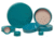 Qorpak Green Thermoset Screw Caps, Fluoropolymer Resin Liner, Qorpak 5210/100, Pack of 100