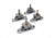 R &amp; D Marine Engine Mount Kit - 4 Engine Mounts f/Small Yanmar Engines Yanmar 54892