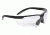 Radians Origin Shooting Glasses Clear Lens Black Frame