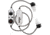Radians VXBTAC10 Vertex Electronic Ear Buds 85 DB In The Ear Black/Gray VX-BTAC10