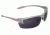 Radians Women's Shooting Glasses Smoke Lens With Silver/Pink Frame