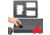 RAGAR 17.75in x 12.5in XP Crosslinked Foam Insert, Charcoal Gray, Medium, RG00002-XP