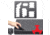 RAGAR 21.75in x 17in XP Crosslinked Foam Insert, Charcoal Gray, Extra Large, RG00041-XP