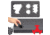 RAGAR Carry-On Cases 19.75in x 11.75in XP Crosslinked Foam Insert, Charcoal Gray, Standard, RG00034-XP