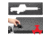 RAGAR Hard Rifle Cases 35.75in x 13.5in XP Crosslinked Foam Insert, Charcoal Gray, Small, RG00013-XP