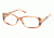 Ralph Lauren RL 6038B Eyeglasses Styles Brown Striped Red Frame w/Non-Rx 52 mm Diameter Lenses, 5146-5215