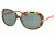 Ralph Lauren RL 8052 Sunglasses Styles Antique Tortoise Frame / Gray-Green Lenses, 513471-6016