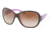 Ralph Lauren RL8090 Sunglasses 517513-6415 - Dark Havana Frame, Brown Gradient Lenses