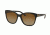 Ralph Lauren RL8143 Sunglasses 5001T5-55 - Shiny Black Frame, Gradient Brown Polar Lenses