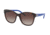 Ralph Lauren RL8143 Sunglasses 500313-55 - Dark Havana Frame, Brown Gradient Lenses