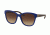 Ralph Lauren RL8143 Sunglasses 554713-55 - Shiny Blue Navy Frame, Gradient Brown Lenses