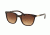 Ralph RA5206 Sunglasses 137813-51 - Dark Tortoise Frame, Brown Gradient Lenses