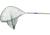Ranger Standard Landing Net 2Pc Tele Handle 42in-66in w/25inx25in Hoop Hvy Dty 36in DpPolyNet, 351HT