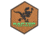 Raptor Tactical Dead Lizard Society Patch, Light Brown, DLSP