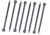 Raptor Tactical Nail Vibra Stakes, Black, RT-NVST