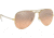Ray-Ban Aviator Large Metal RB3025 Sunglasses, Arista Frame, Crystal Pink Silver Mirror 55 mm Lenses, 001-3E-5514