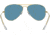Ray-Ban Aviator Large Metal RB3025 Sunglasses, Legend Gold, Blue, 55, RB3025-9196S2-55