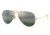 Ray-Ban Aviator Large Metal RB3025 Sunglasses, Legend Gold Frame, Silver/Blue Chromance Lens, Polarized, 55, RB3025-9196G6-55