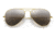 Ray-Ban Aviator Large Metal RB3025 Sunglasses, Legend Gold Frame, Silver/Grey Chromance Lens, Polarized, 55, RB3025-9196G3-55