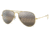 Ray-Ban Aviator Large Metal RB3025 Sunglasses, Legend Gold Frame, Silver/Grey Chromance Lens, Polarized, 55, RB3025-9196G3-55