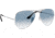 Ray-Ban Aviator Large Metal RB3025 Sunglasses, Silver Crystal Gradient Light Blue, RB3025 003/3F-5514