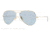 Ray-Ban Aviator Large Metal Sunglasses RB3025 001/62-55 - Arista Frame, crystal sky blue Lenses