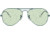 Ray-Ban Aviator Large Metal Sunglasses RB3025 9225T1-55 - , photo evolve green/blue Lenses