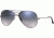 Ray-Ban Aviator Large Metal Sunglasses RB3025 004/78-5514 - Gunmetal Crystal Polarized Blue Grad.gray